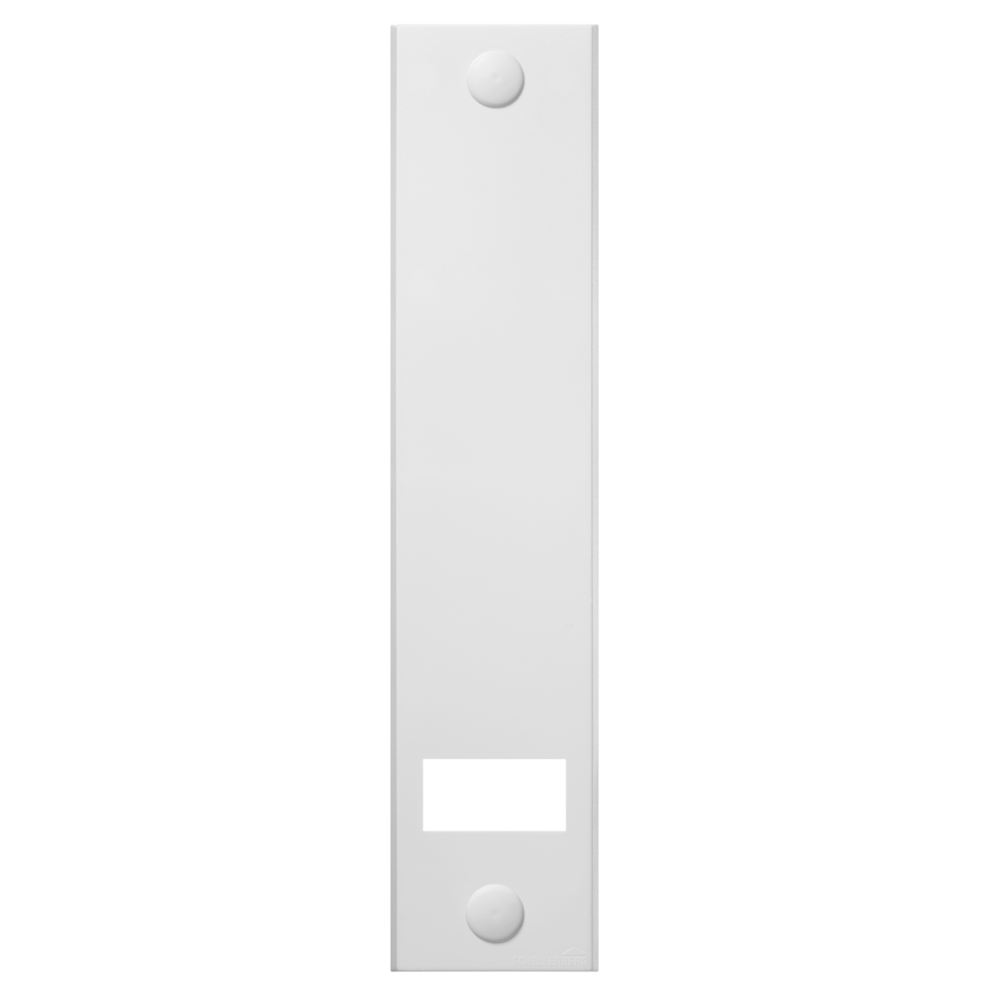 Abdeckplatte 'Standard Maxi' weiß 21,5 cm