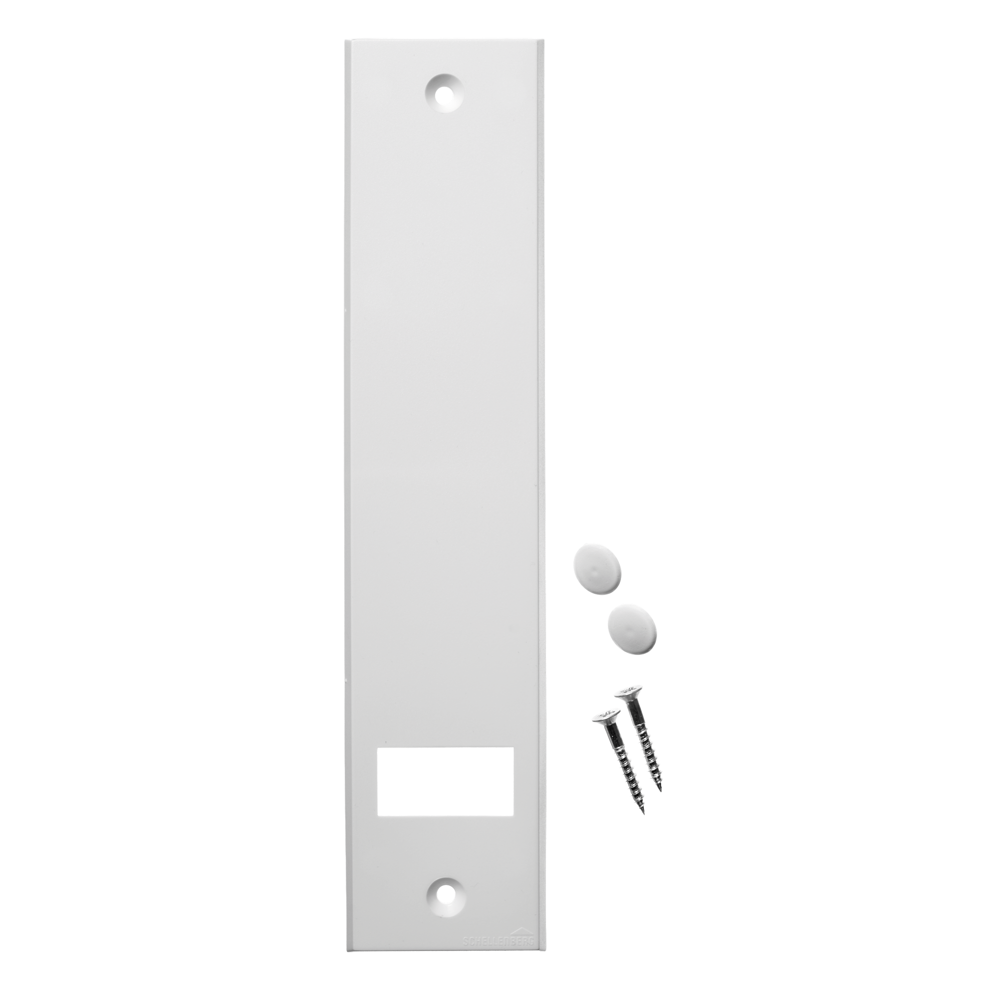 Abdeckplatte 'Standard Maxi' weiß 21,5 cm