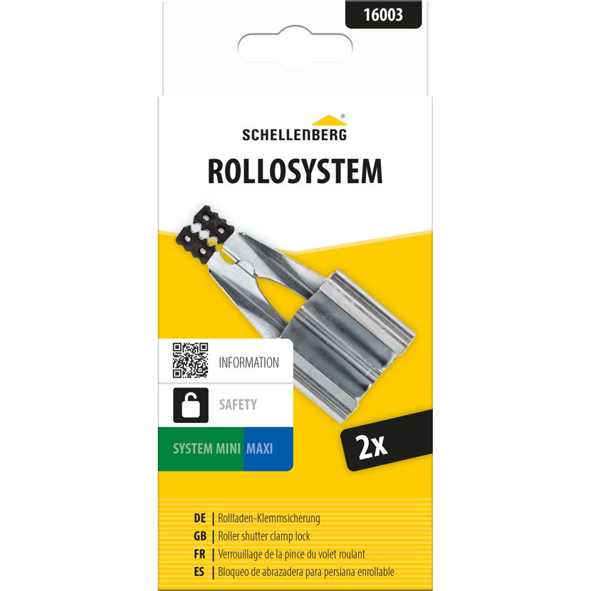 Rollladen-Klemmsicherung 2 Stück