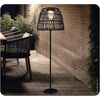 Solar-Außenstehlampe warmweiß IP 44 Ø 40 x 150 cm