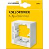 Aufputzrahmen 1-fach eckig weiß