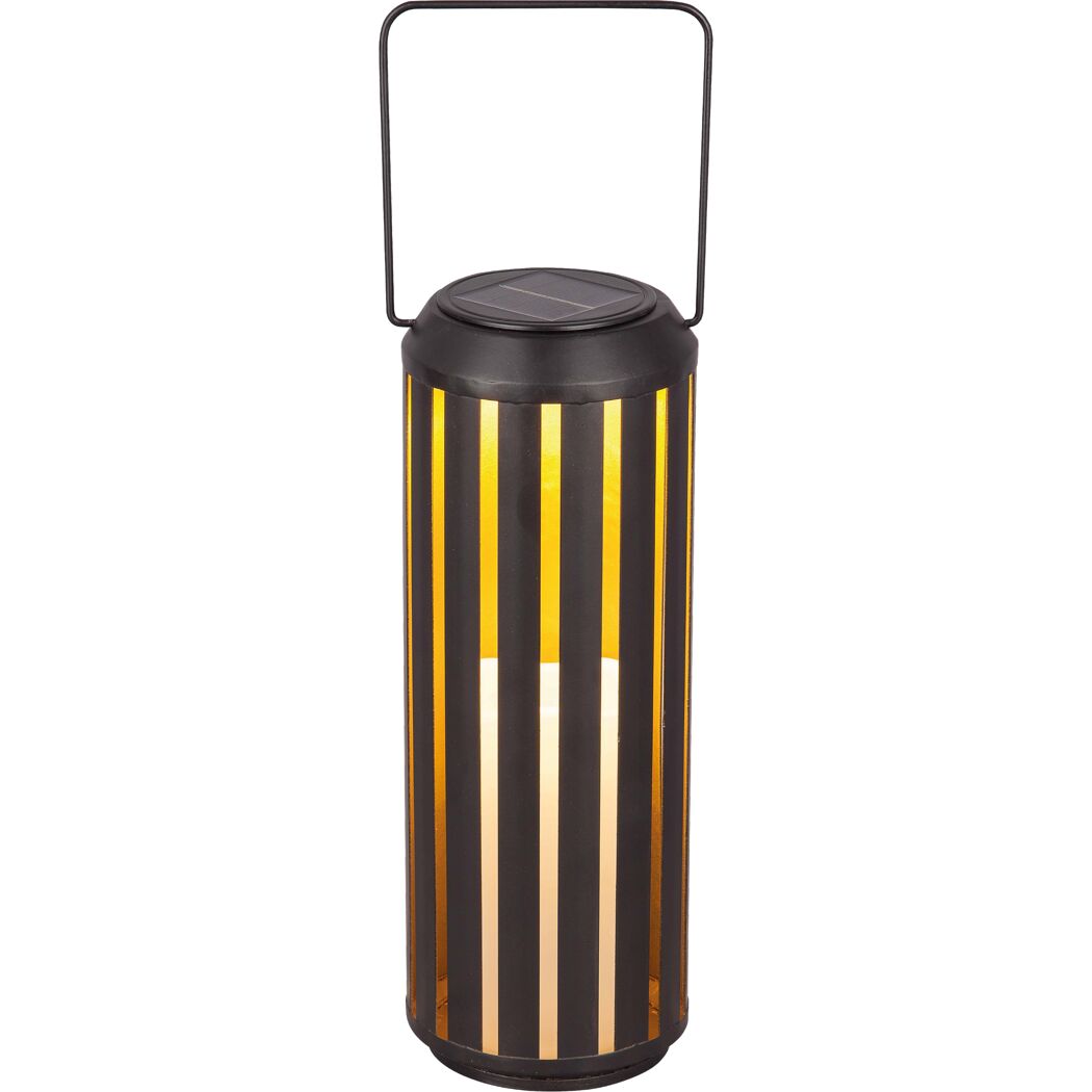 Solar-Außenstehlampe warmweiß IP 44 Ø 11 x 30 cm