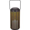 Solar-Außenstehlampe warmweiß IP 44 Ø 9,5 x 20 cm