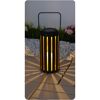 Solar-Außenstehlampe warmweiß IP 44 Ø 9,5 x 20 cm