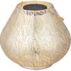 Solar-Außenstehlampe warmweiß IP 44 Ø 28,5 x 24,5 cm