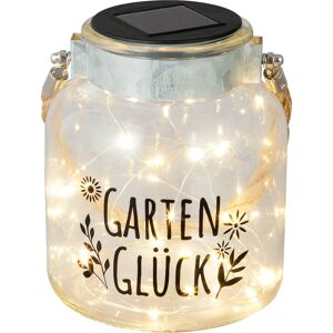 Solar Dekolicht 'Gartenglück' Glas Ø 14 cm