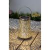 Solar-Außenstehlampe warmweiß IP 44 Ø 11 x 18 cm