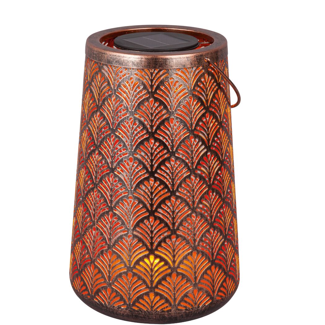 Solar-Außenstehlampe warmweiß IP 44 Ø 20 x 32 cm