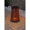 Solar-Außenstehlampe warmweiß IP 44 Ø 20 x 32 cm