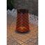 Solar Laterne kupferfarben Ø 20 x 32 cm