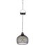 Solar Pendelleuchte Metall schwarz Ø 18,5 cm