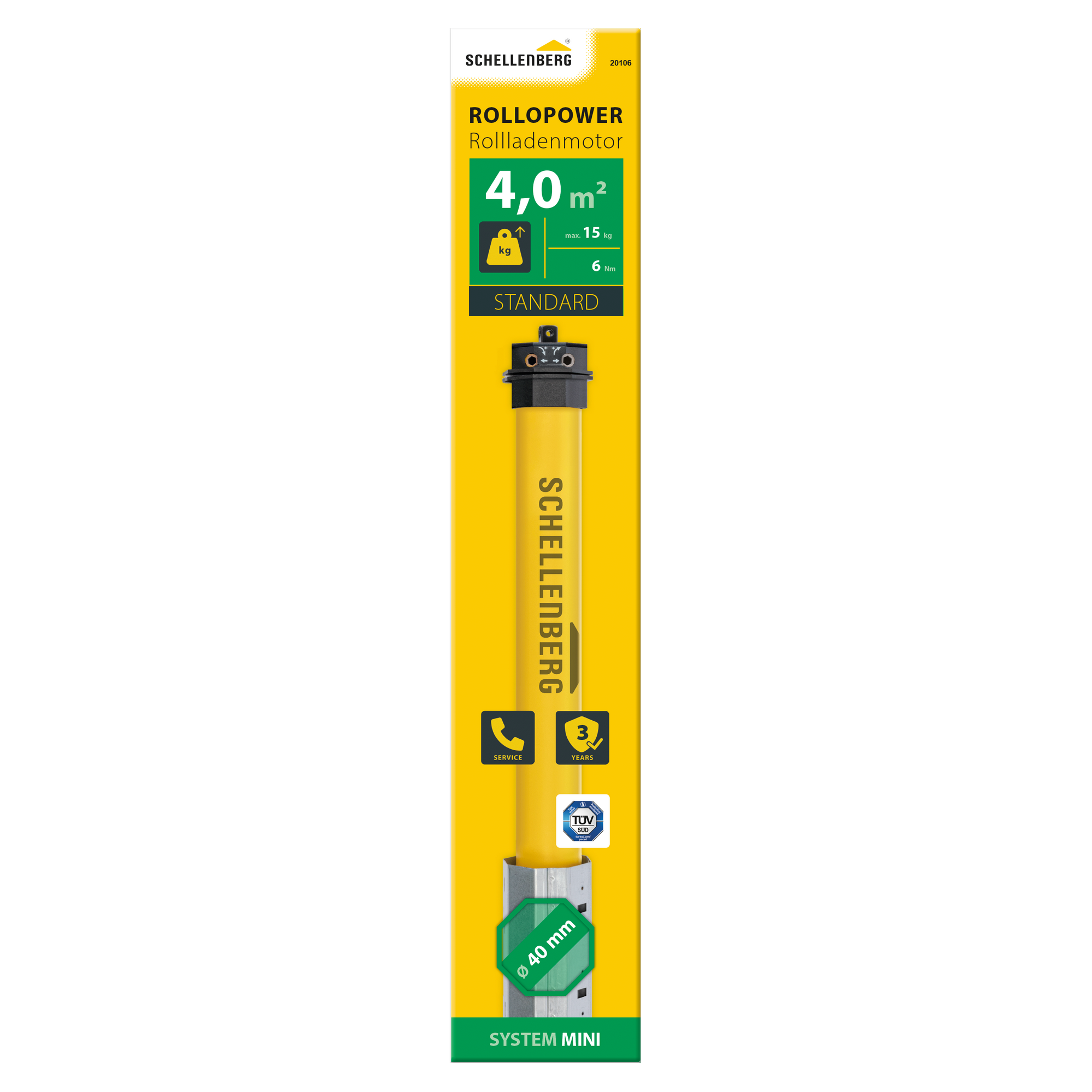 Rollladenmotor 'Mini Standard' 6 Nm