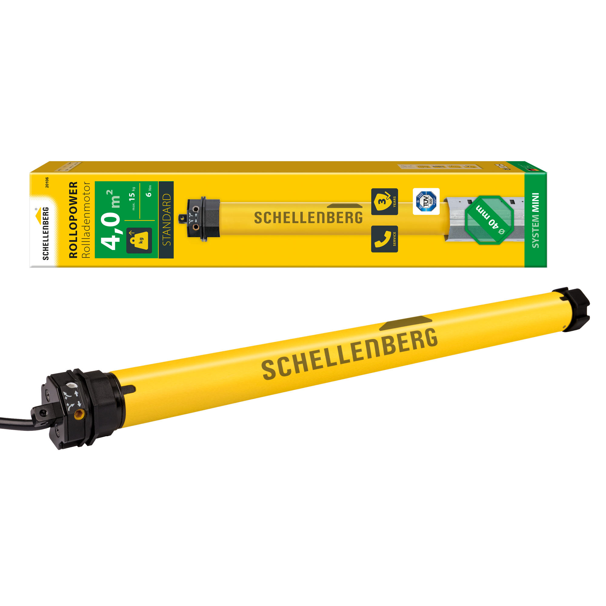 Rollladenmotor 'Mini Standard' 6 Nm