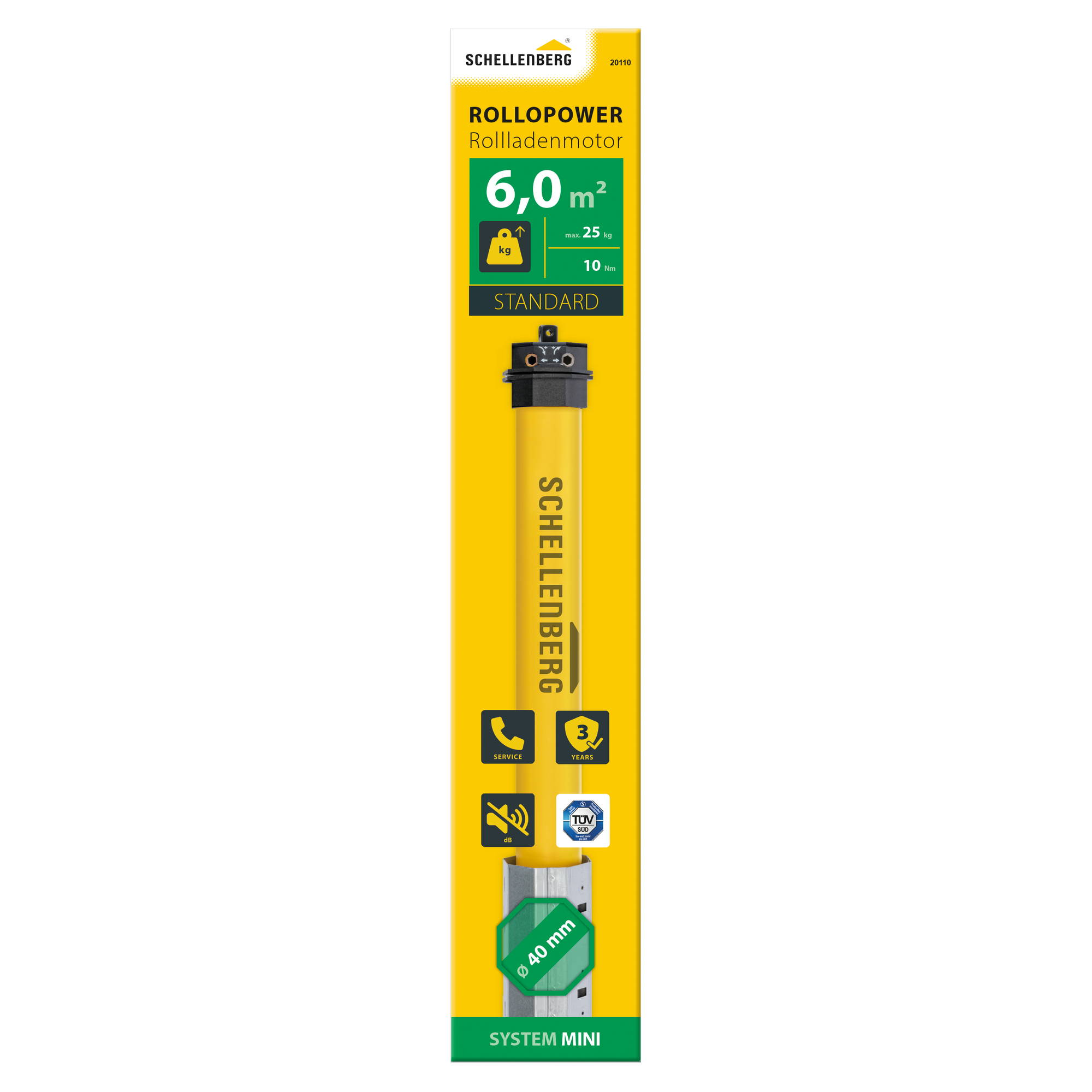 Rollladenmotor 'Mini Standard' 10 Nm