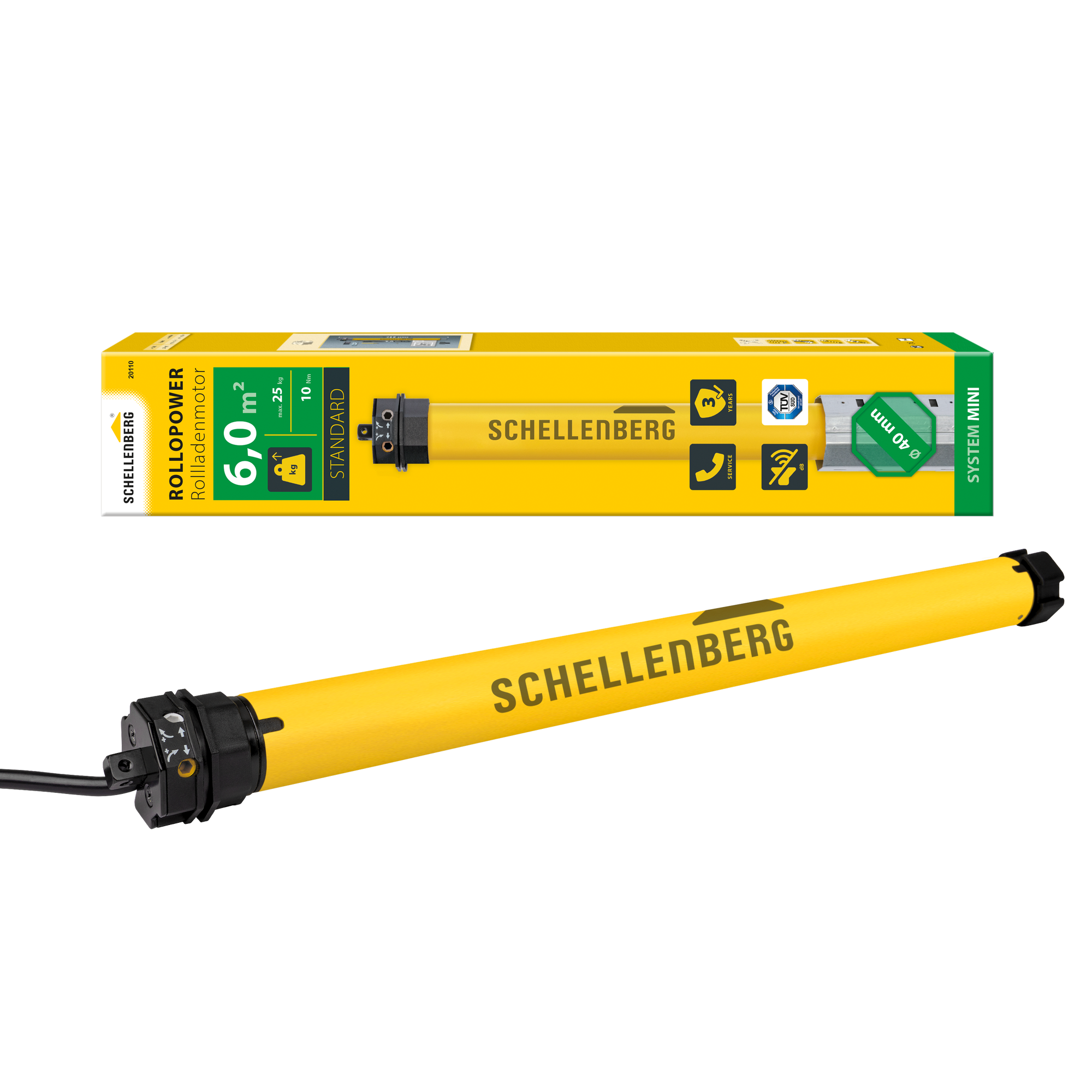 Rollladenmotor 'Mini Standard' 10 Nm