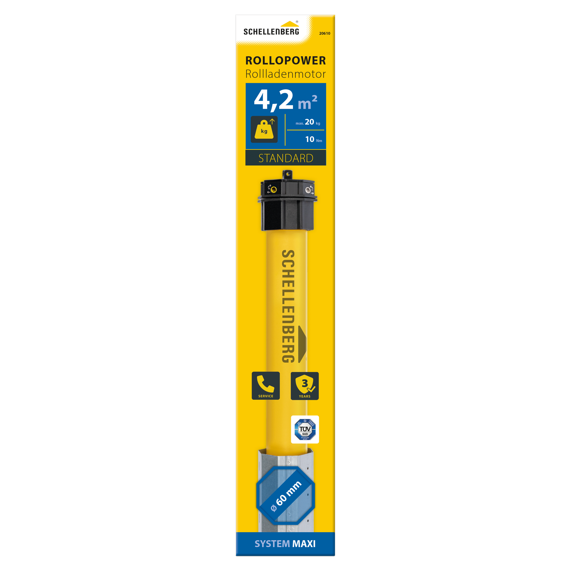 Rollladenmotor 'Maxi Standard' 10 Nm