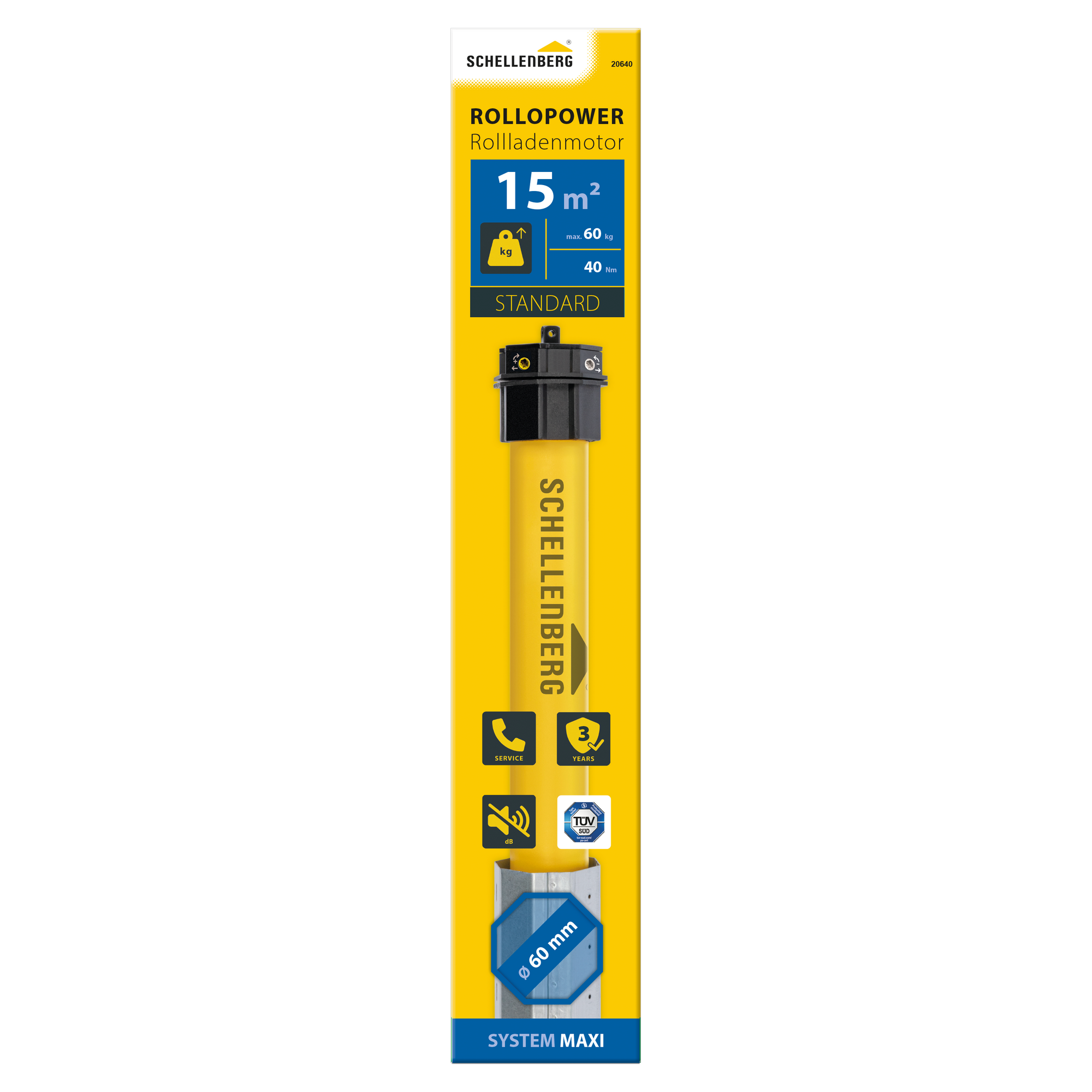 Rollladenmotor 'Maxi Standard' 40 Nm