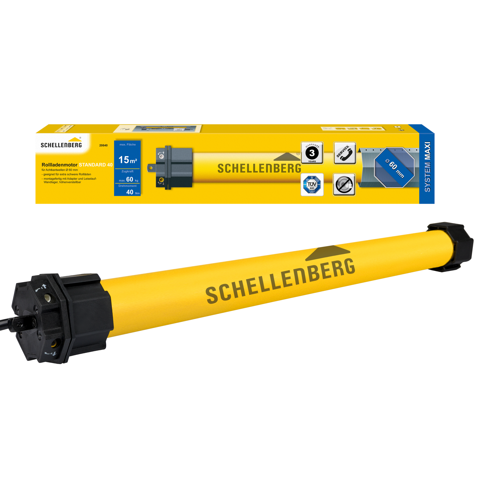Rollladenmotor 'Maxi Standard' 40 Nm