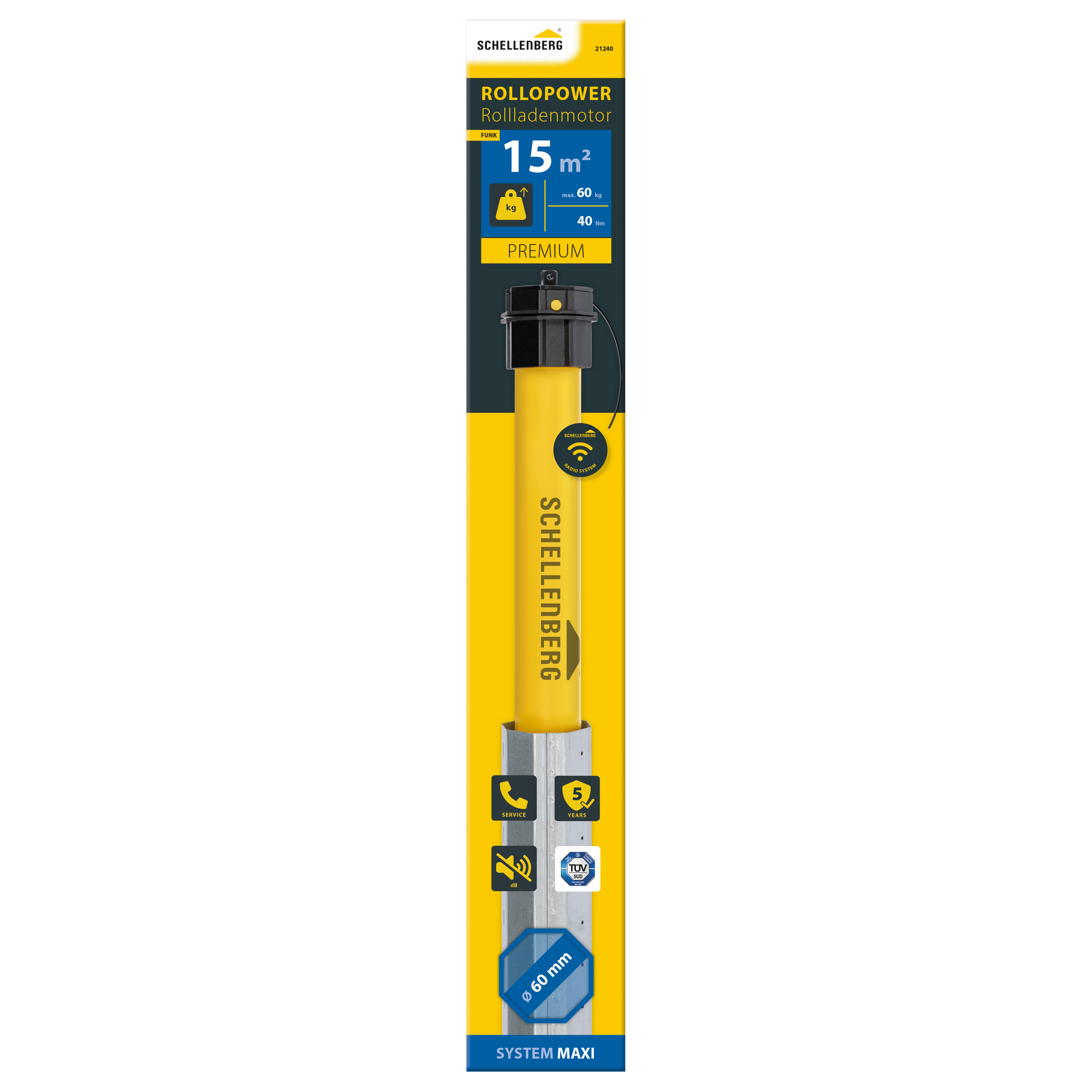 Rollladenmotor 'Maxi Premium' 40 Nm