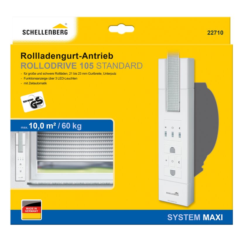 Funk-Rollladengurtntrieb '105 Standard Mini'