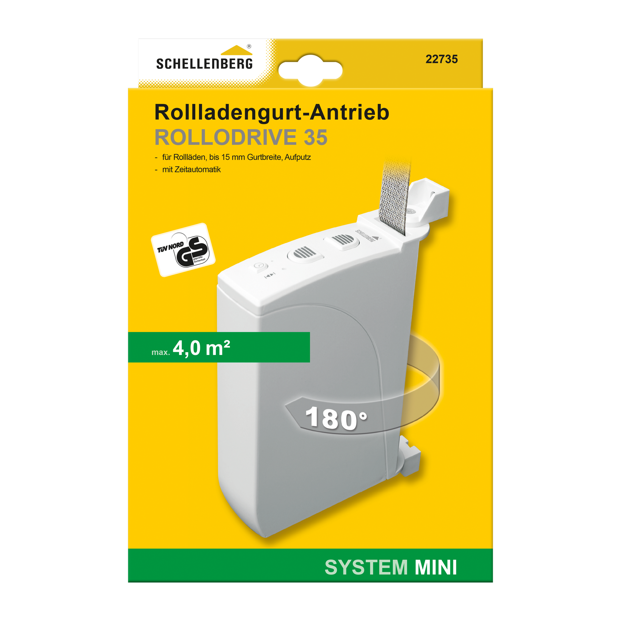 Rollladengurtantrieb 'RD 35 Mini'