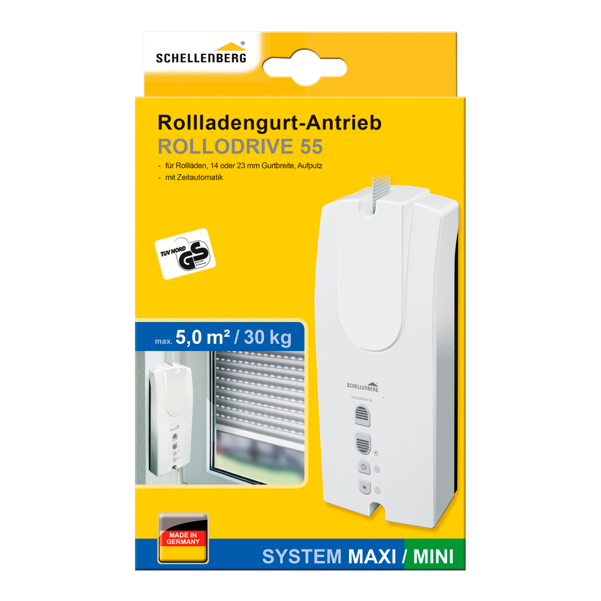 Rollladengurtantrieb 'RD 55 Maxi/Mini'