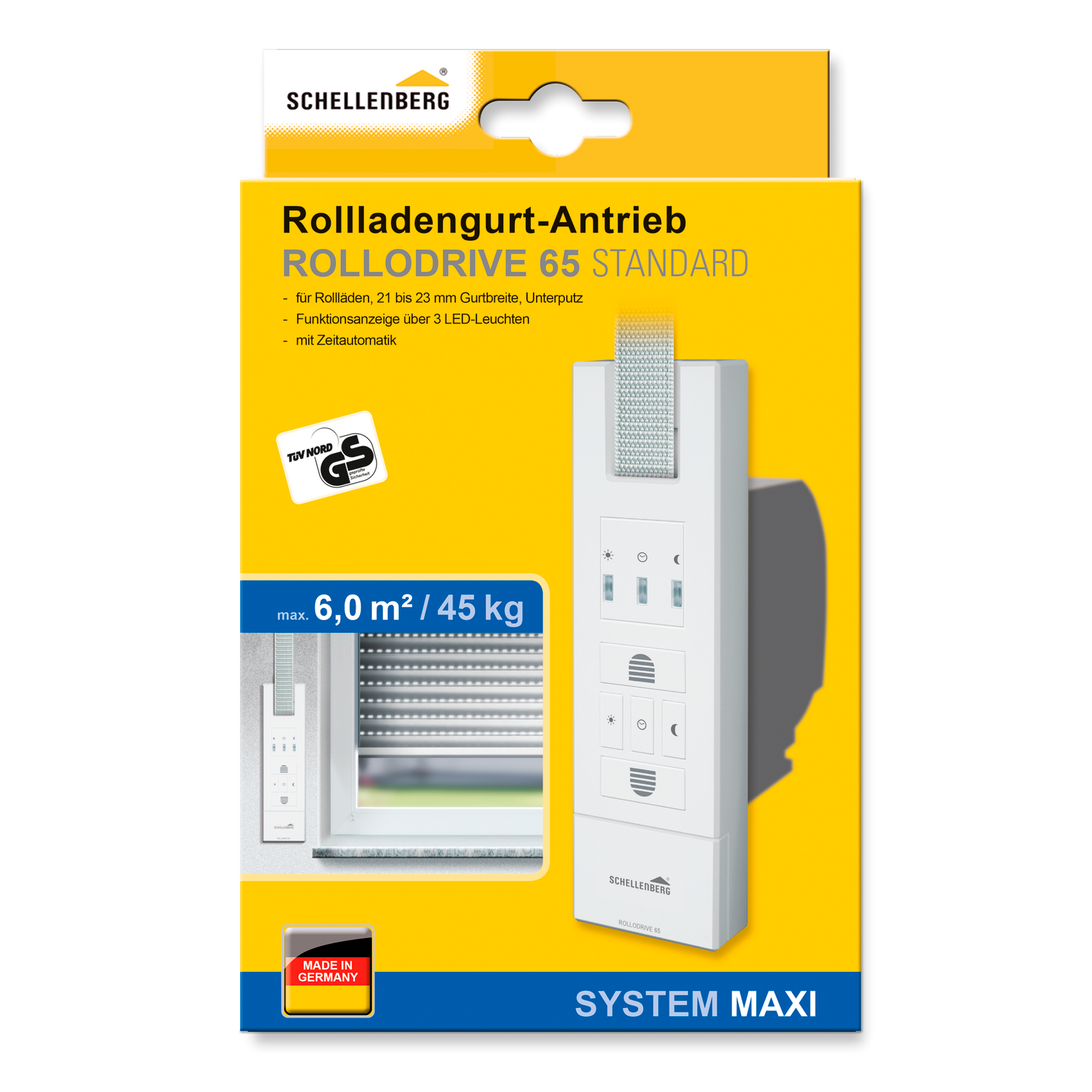Rollladengurtantrieb 'RD 65 Standard Maxi'