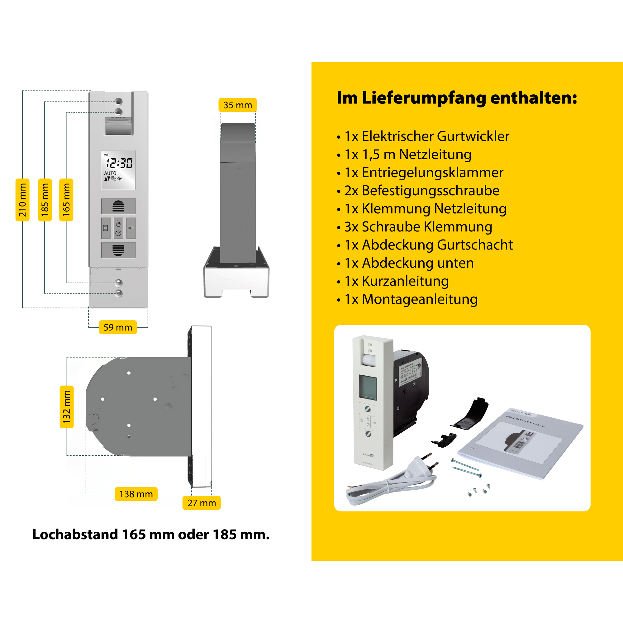 Rollladengurtantrieb 'RD 65 Plus-Maxi'