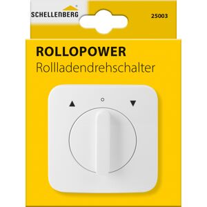Knebelschalter mit Tast- und Rastfunktion Unterputz weiß
