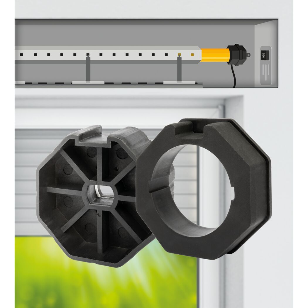 Adapter-Set für 70er Achtkantwelle