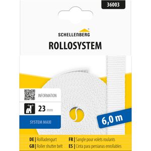 Rollladengurt 23 cm x 6 m weiß
