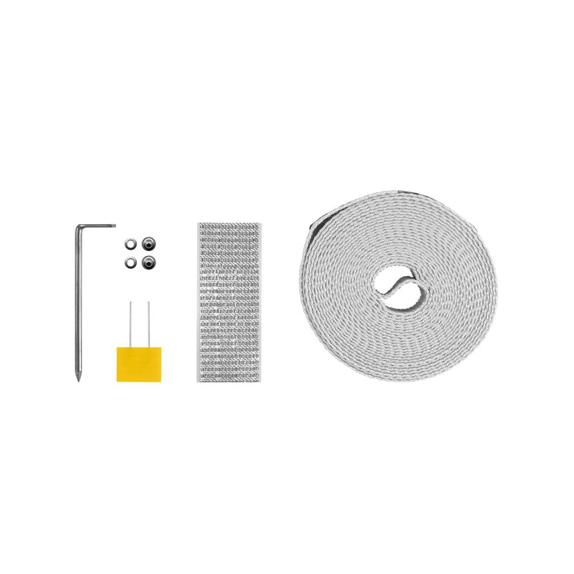 Gurtfix 'Mini' 14 cm x 4,3 m grau