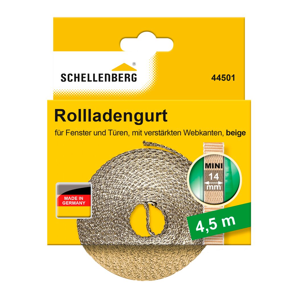 Rollladengurt 14 cm x 4,5m beige