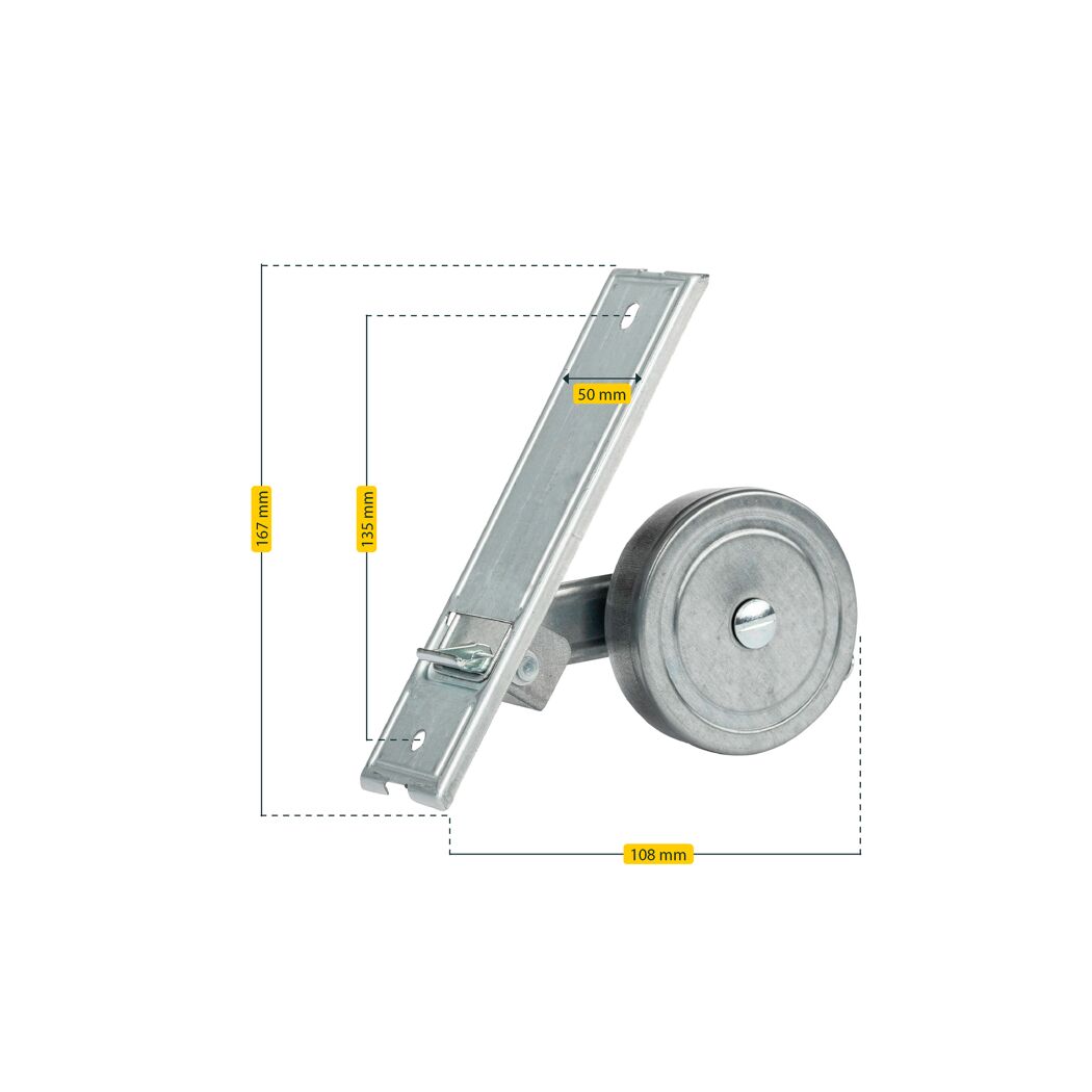 Einlasswickler 'Maxi' Lochabstand 13,5 cm