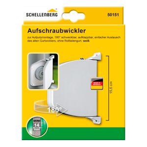 Aufschraubwickler aufklappbar 'Mini' wweiß