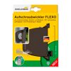 Aufschraubwickler Flexo aufklappbar 'Mini' braun