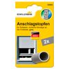 Anschlagstopfen für Rollladen grau