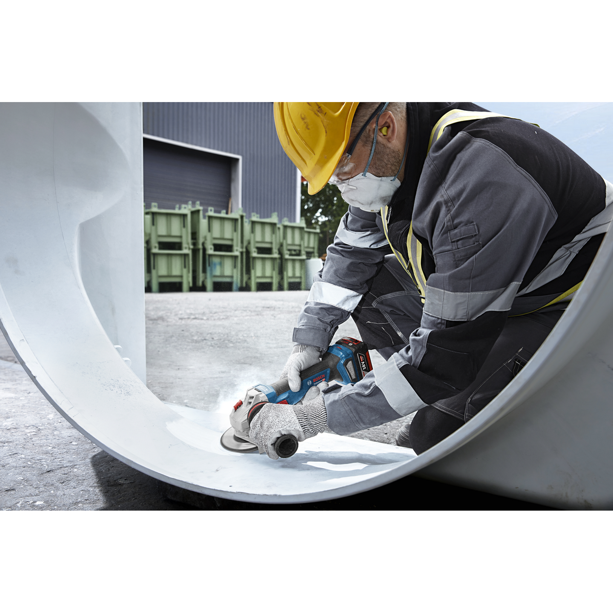 Akku-Winkelschleifer GWS 18V-11 S