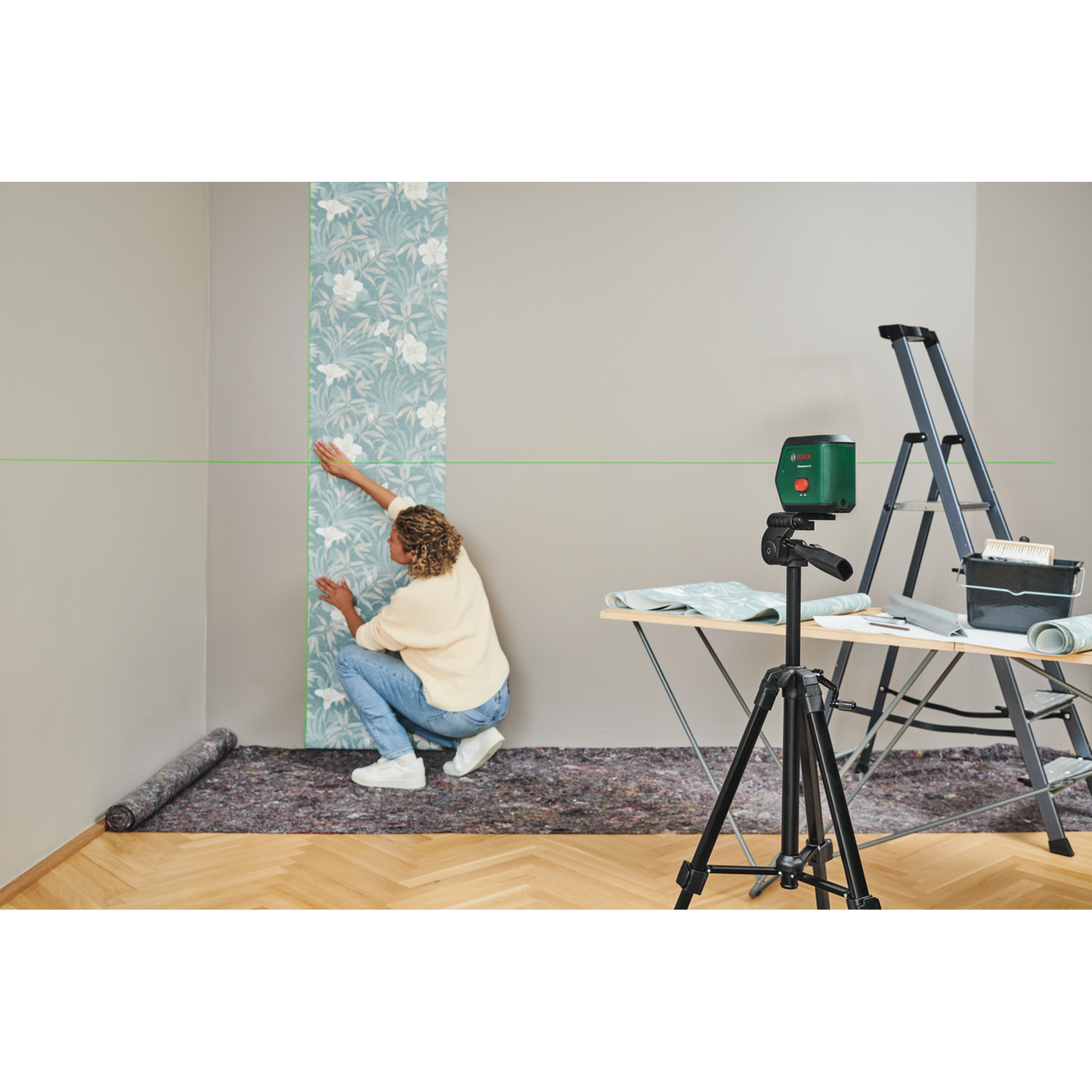 Stativ 'TT 120'  grün 45 - 120 cm