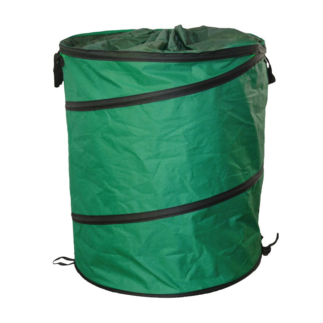 Pop-Up Gartenabfallsack mit Zugsaum und verstärktem Boden 150 l