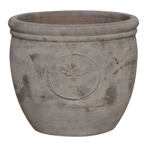 Pflanzgefäß 'Samos' braun Ø 38 x 32 cm