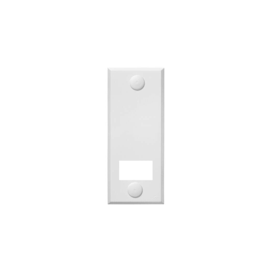 Abdeckplatte 'Standard Maxi' weiß 10,5 cm