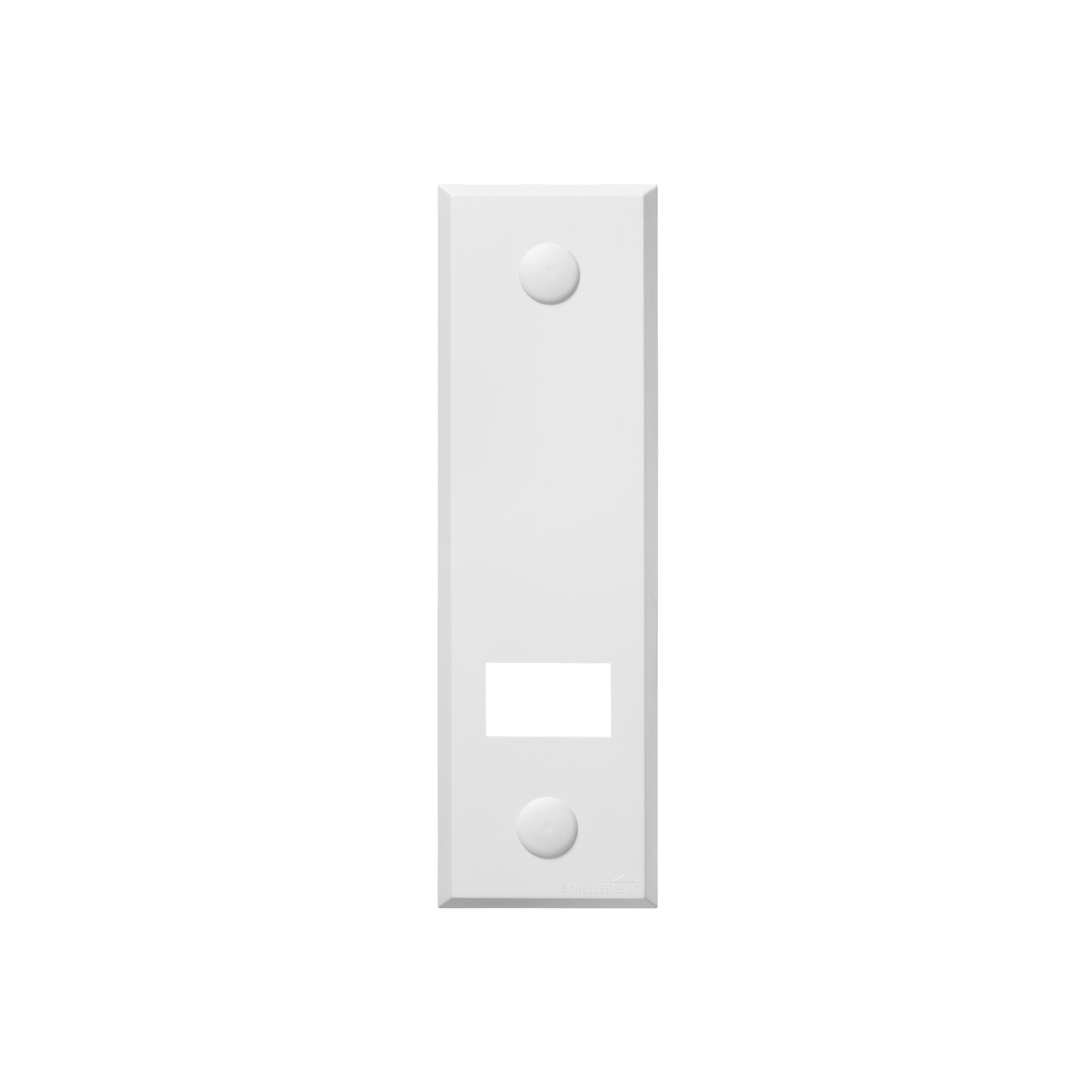 Abdeckplatte 'Standard Maxi' weiß 13,5 cm