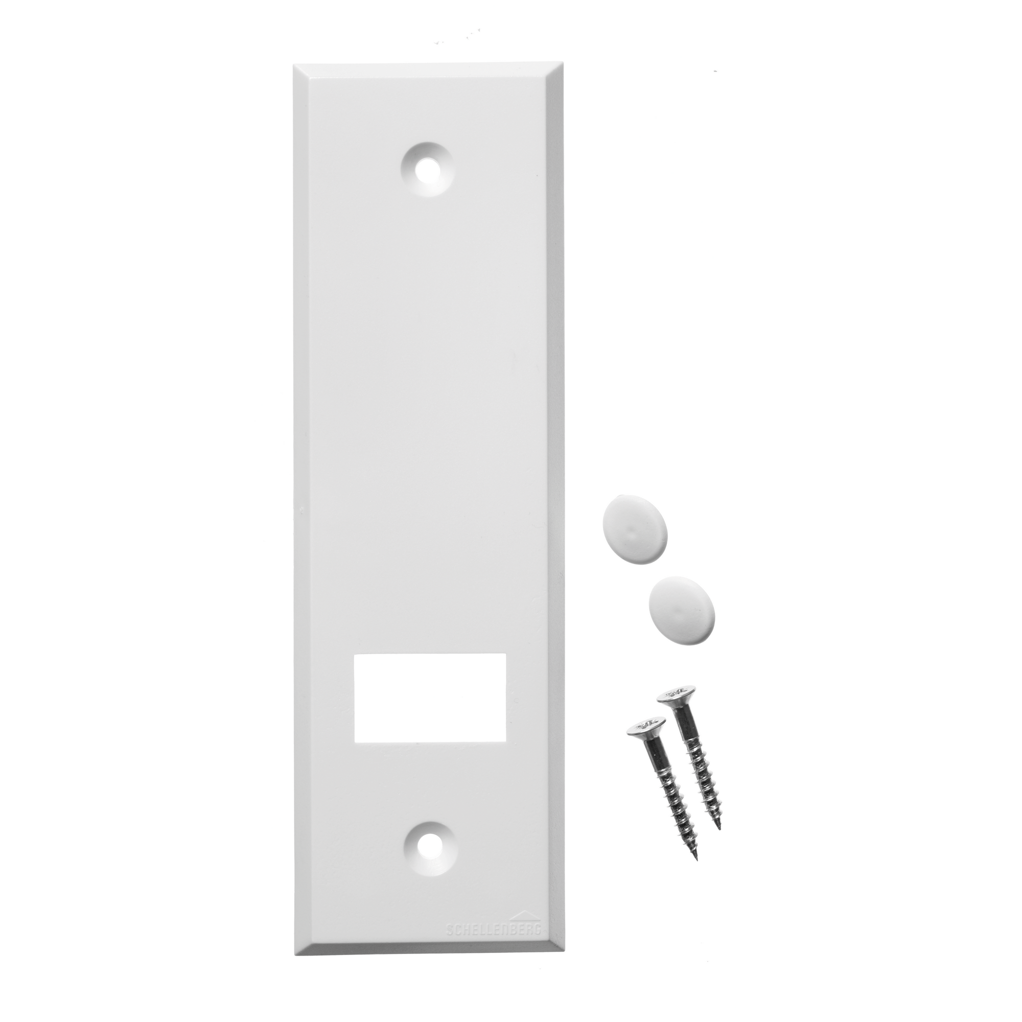 Abdeckplatte 'Standard Maxi' weiß 13,5 cm