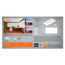 LED-Panel 'Planon Plus' weiß 60 x 30 cm 2000 lm 28 W