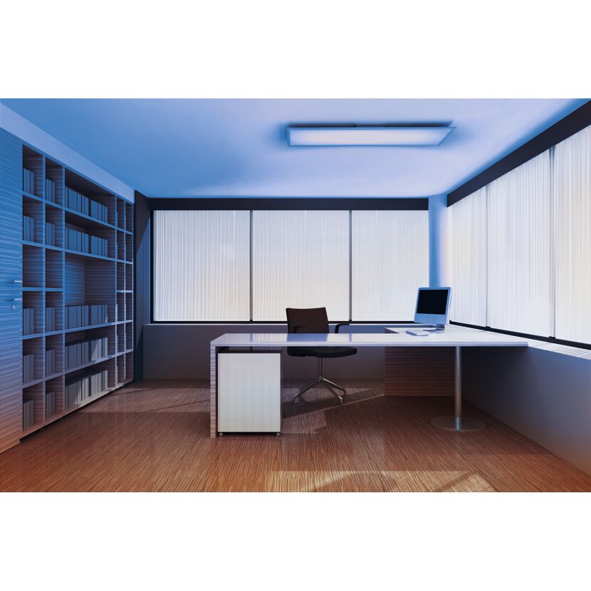 LED-Panel 'Planon Plus' weiß 120 x 30 cm 36 W 3000 lm