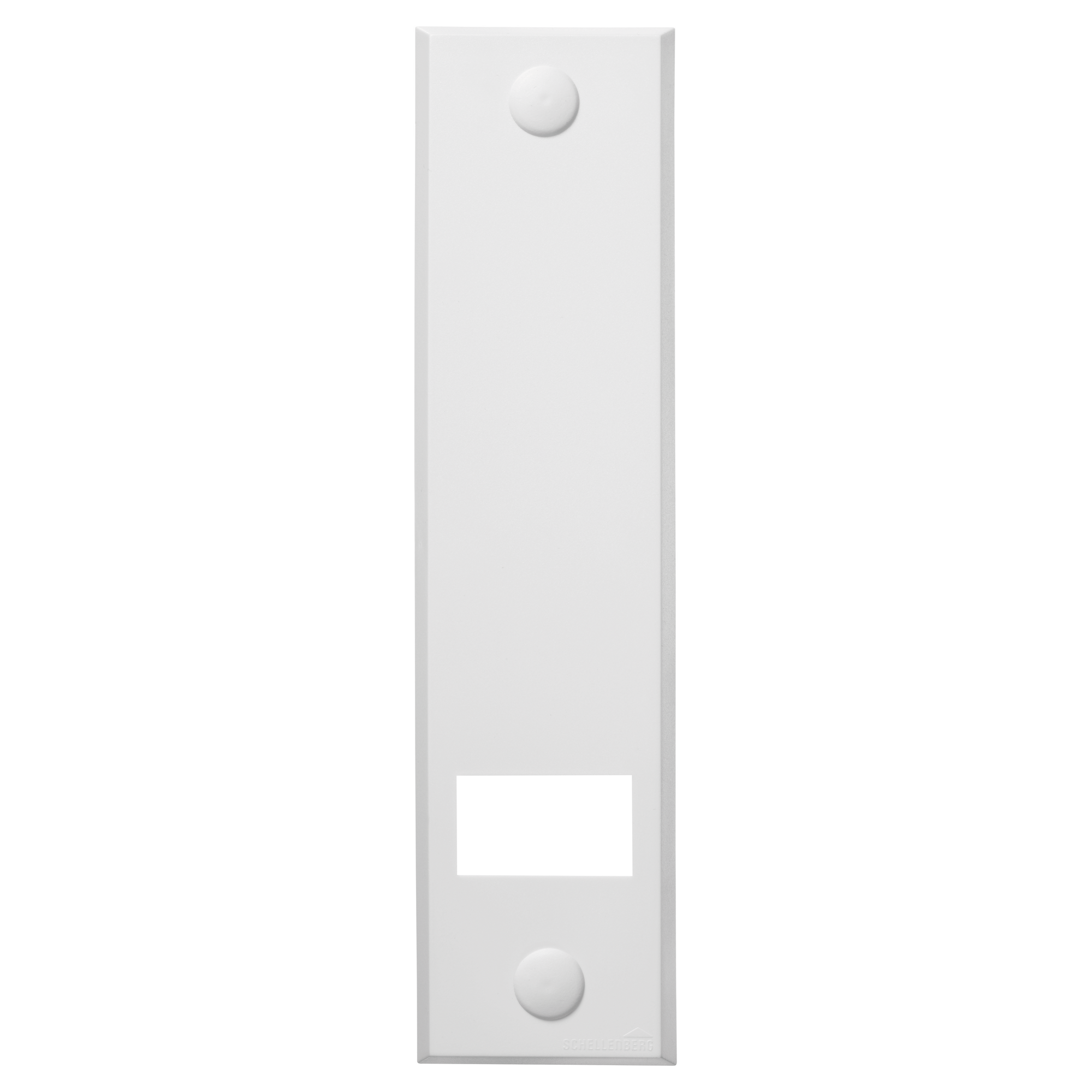 Abdeckplatte 'Standard Maxi' weiß 18,5 cm