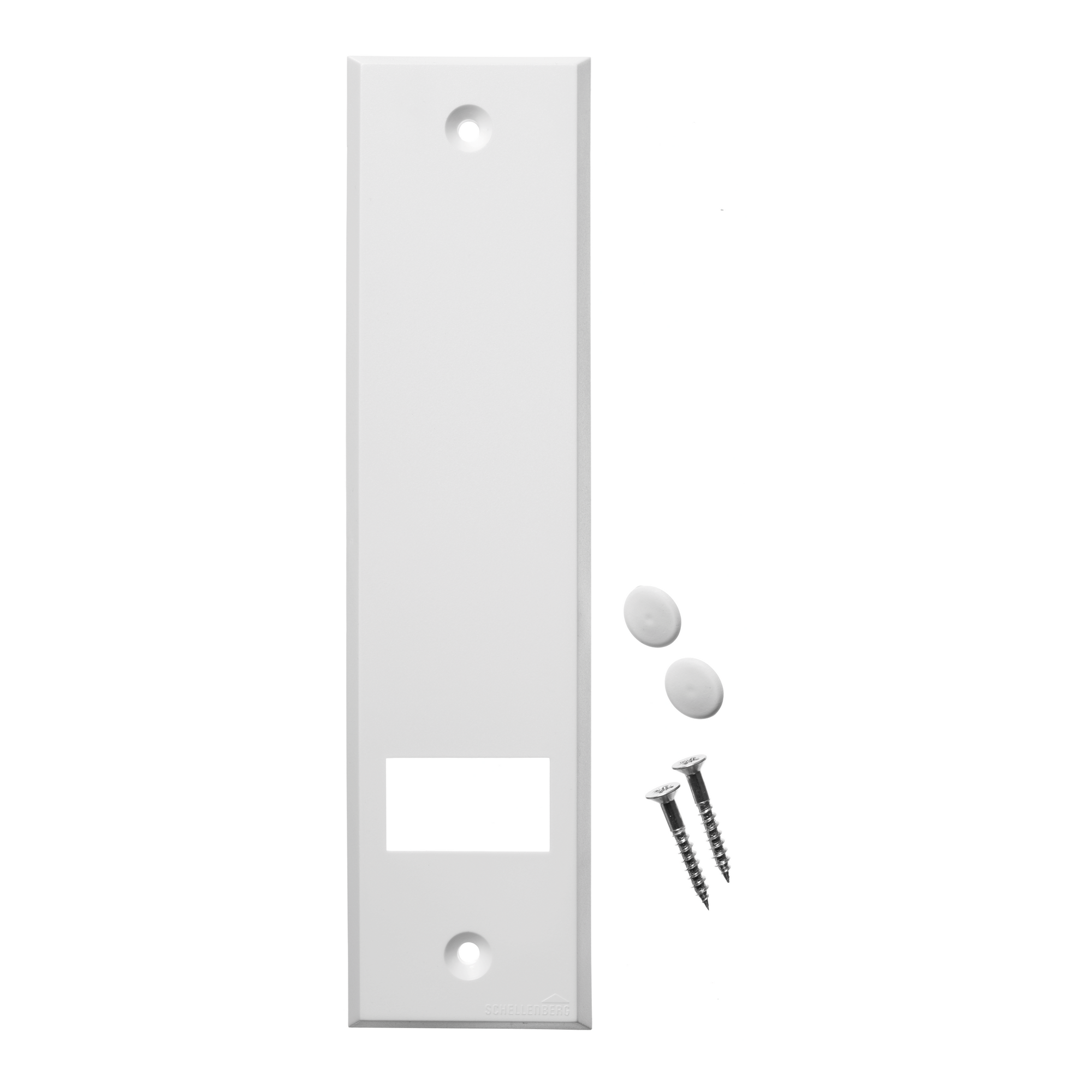 Abdeckplatte 'Standard Maxi' weiß 18,5 cm