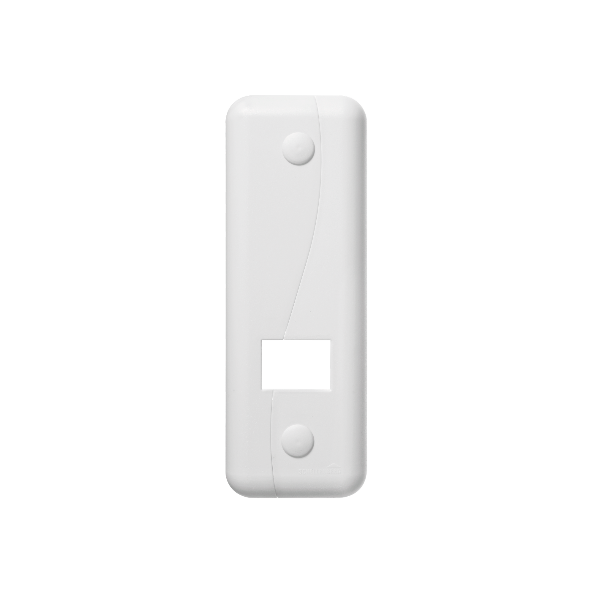 Abdeckplatte 'DUO Maxi' weiß 13,5 cm