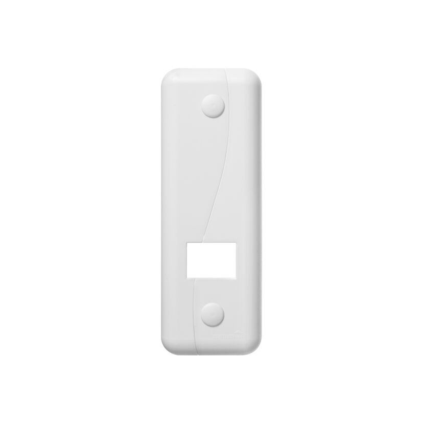 Abdeckplatte 'DUO Maxi' weiß 13,5 cm